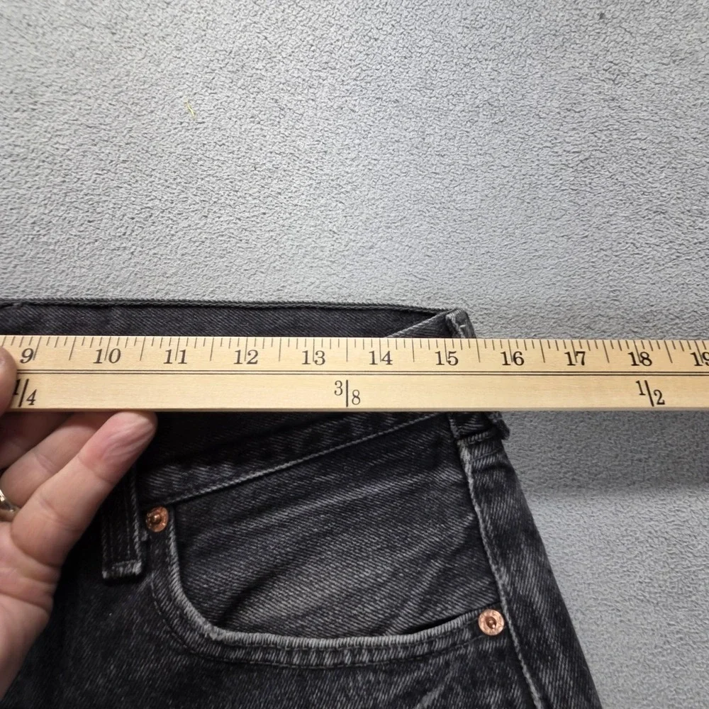 Vintage Levis 501 Jeans Mens Black Straight Made In USA‎ Button Fly Fits 30x24